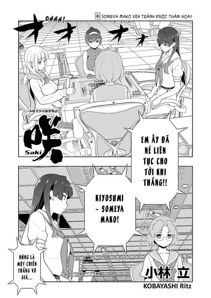 Saki Chapter 227 - Trang 2