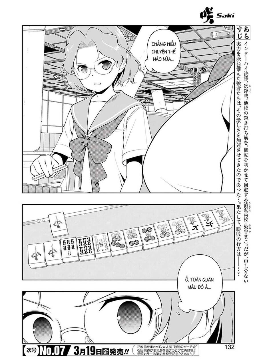 Saki Chapter 228 - Trang 2