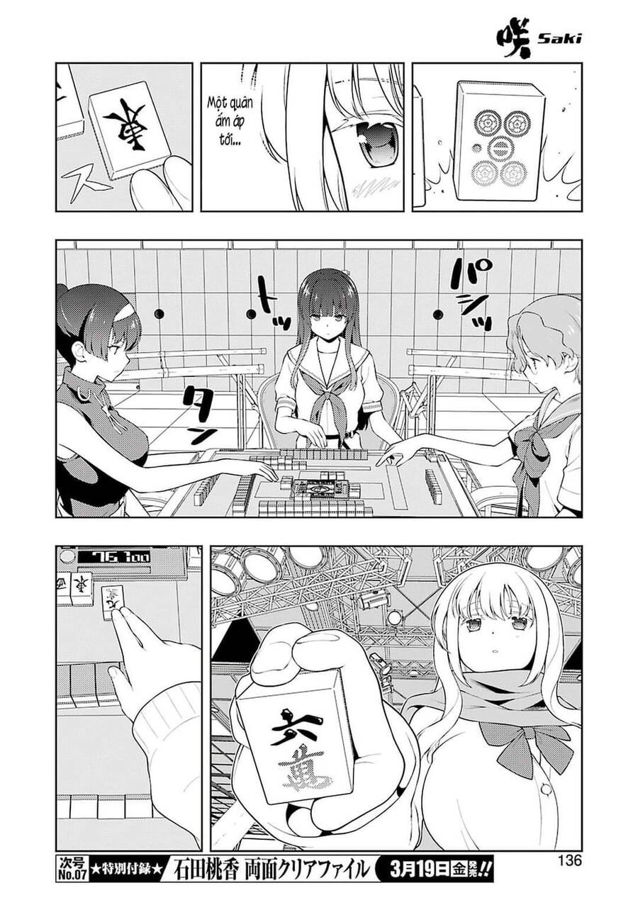 Saki Chapter 228 - Trang 2