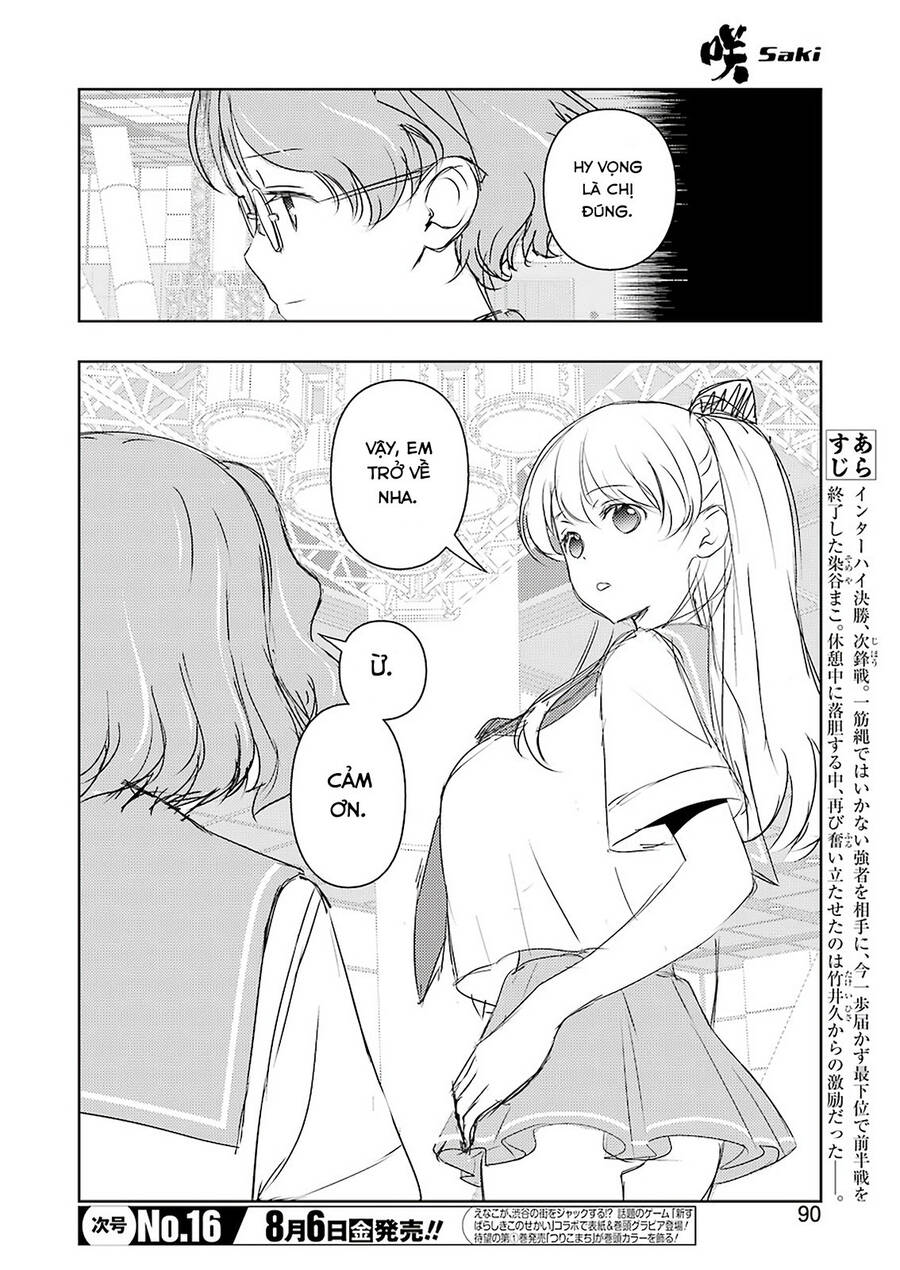 Saki Chapter 234 - Trang 2