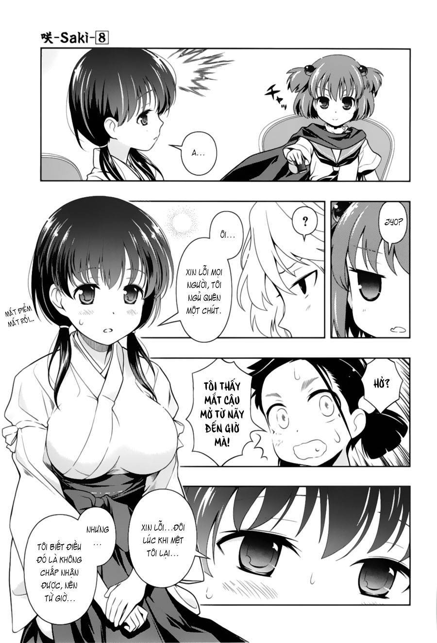 Saki Chapter 71 - Trang 2