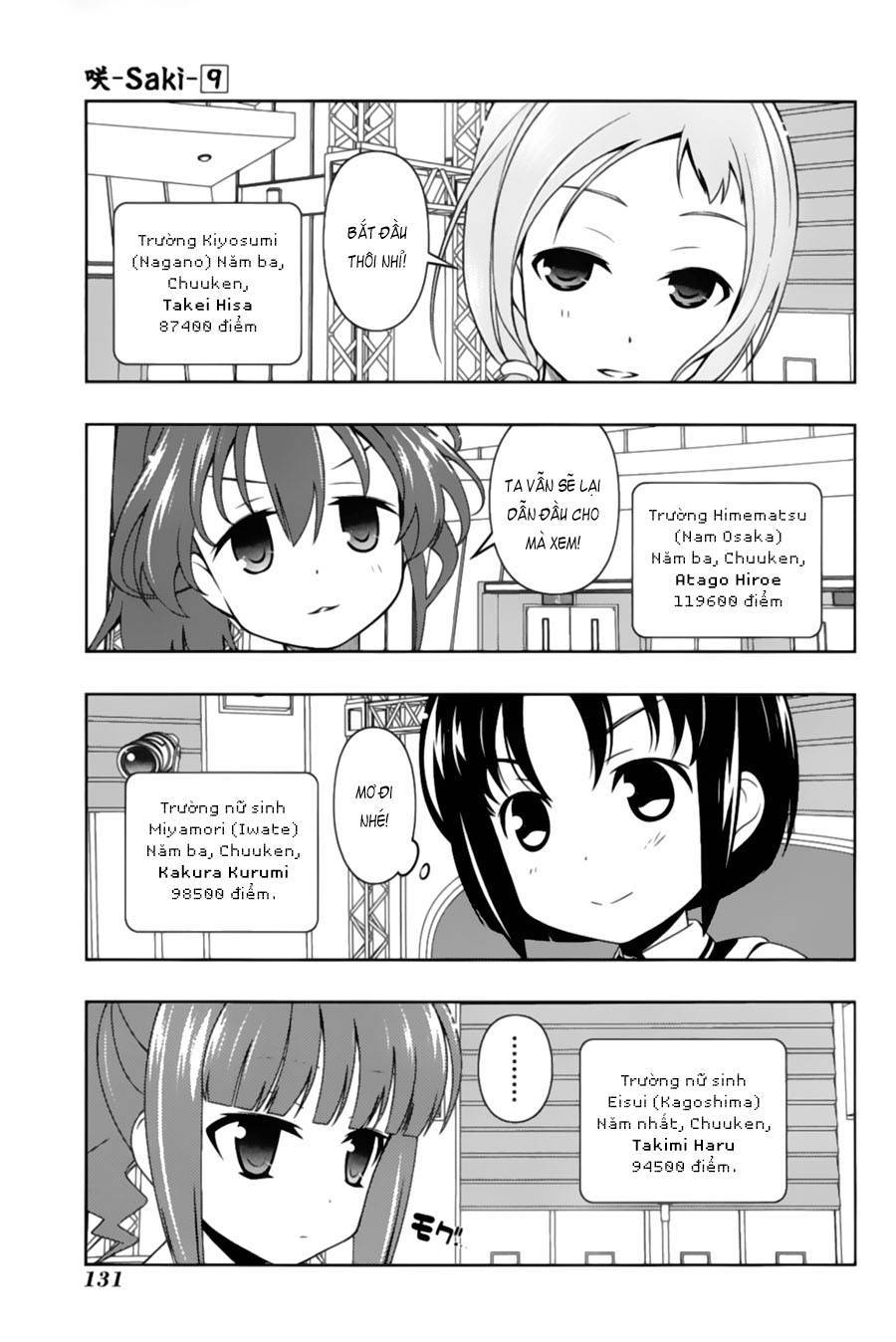 Saki Chapter 79 - Trang 2