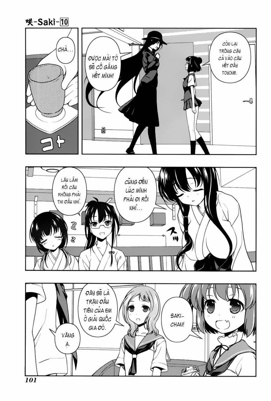 Saki Chapter 89 - Trang 2