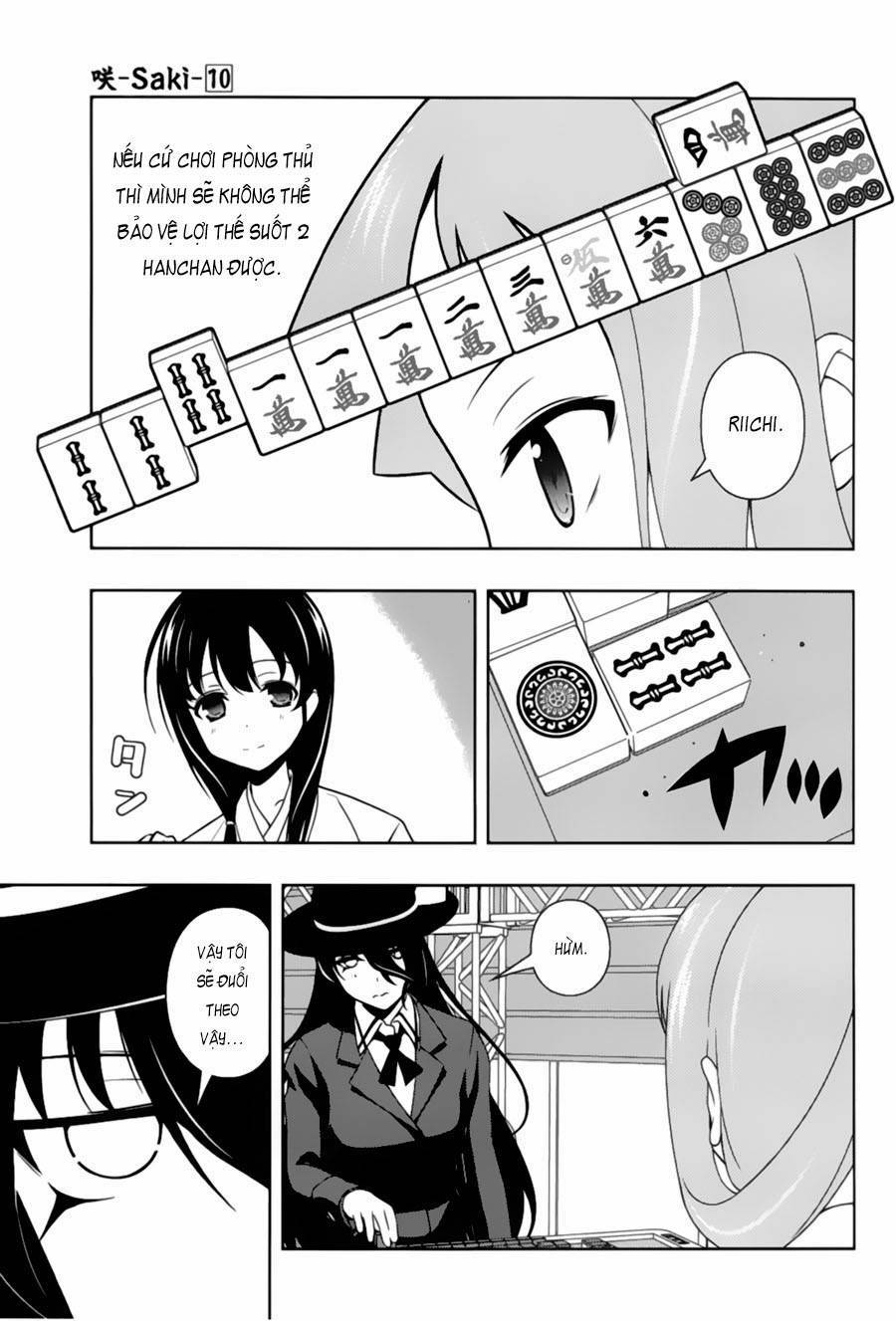 Saki Chapter 91 - Trang 2
