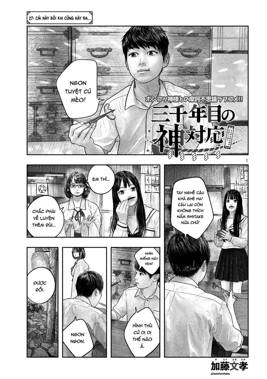 Sanzennenme No Kami Taiou Chapter 27 - Trang 2