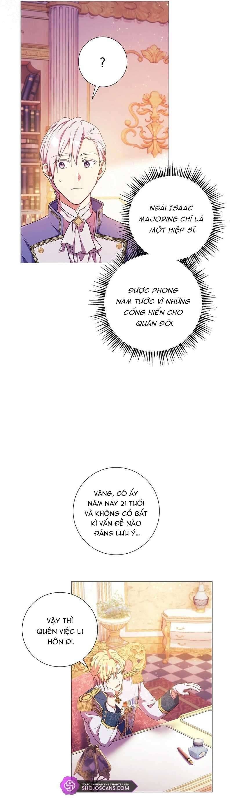 Sao Tôi Có Thể Li Hôn Khi Còn Chưa Kết Hôn Đây, Thưa Bệ Hạ Chapter 5 - Trang 2