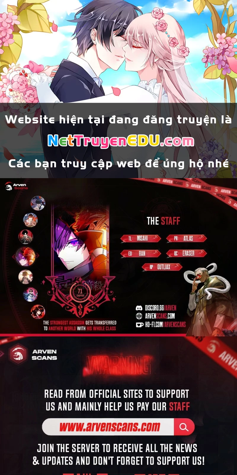Sát Thủ Mạnh Nhất Chuyển Sinh Sang Thế Giới Khác Chapter 71 - Trang 2
