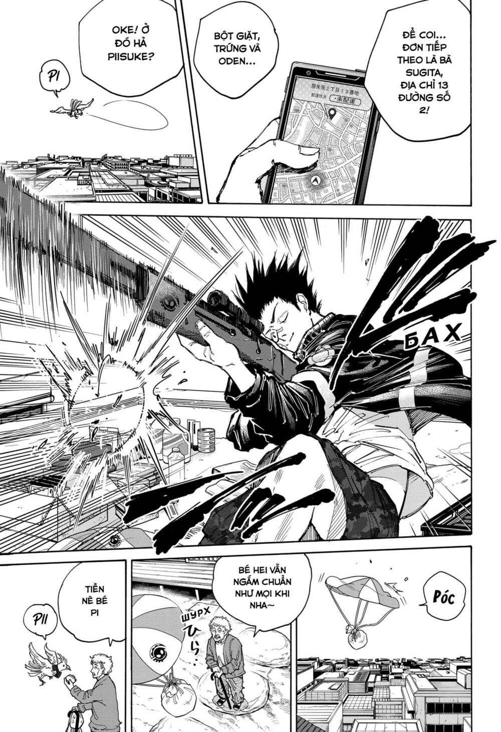 Sát Thủ Về Vườn Chapter 105 - Trang 2