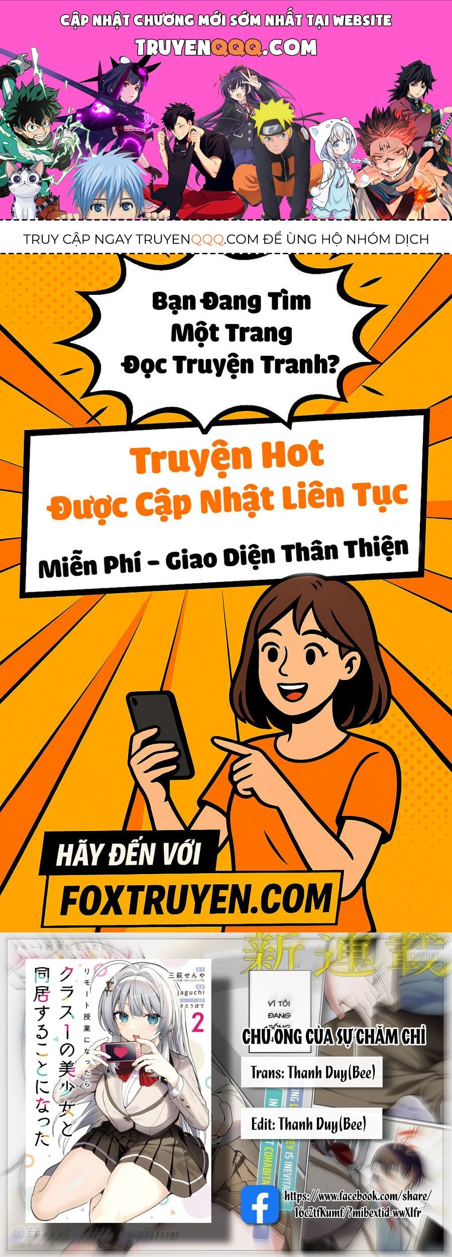 Sau Khi Chuyển Sang Học Online, Tôi Đành Phải Sống Chung Với Cô Nàng Xinh Đẹp Nhất Lớp Chapter 17 - Trang 2