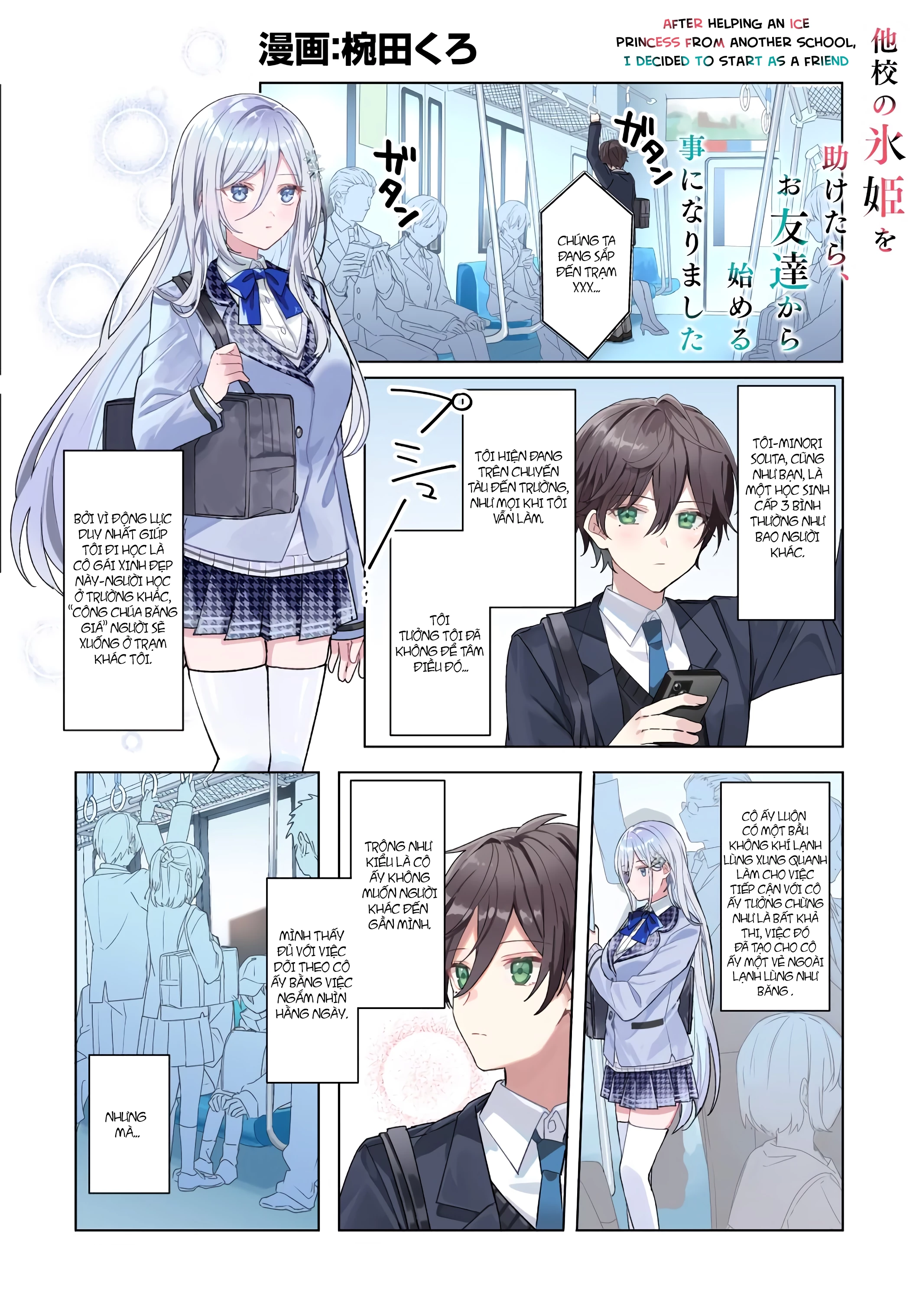 Sau Khi Giúp Đỡ “Công Chúa Băng Giá” Từ Trường Khác, Chúng Tôi Bắt Đầu Làm Bạn Chapter 0 - Trang 2