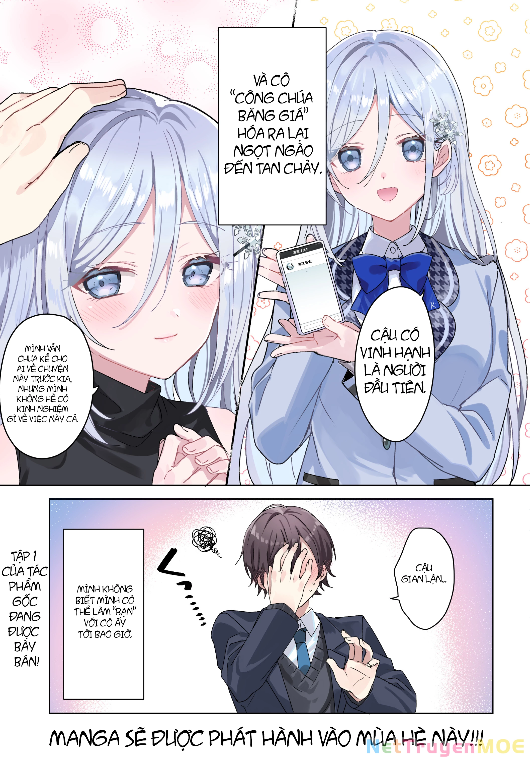 Sau Khi Giúp Đỡ “Công Chúa Băng Giá” Từ Trường Khác, Chúng Tôi Bắt Đầu Làm Bạn Chapter 0 - Trang 2