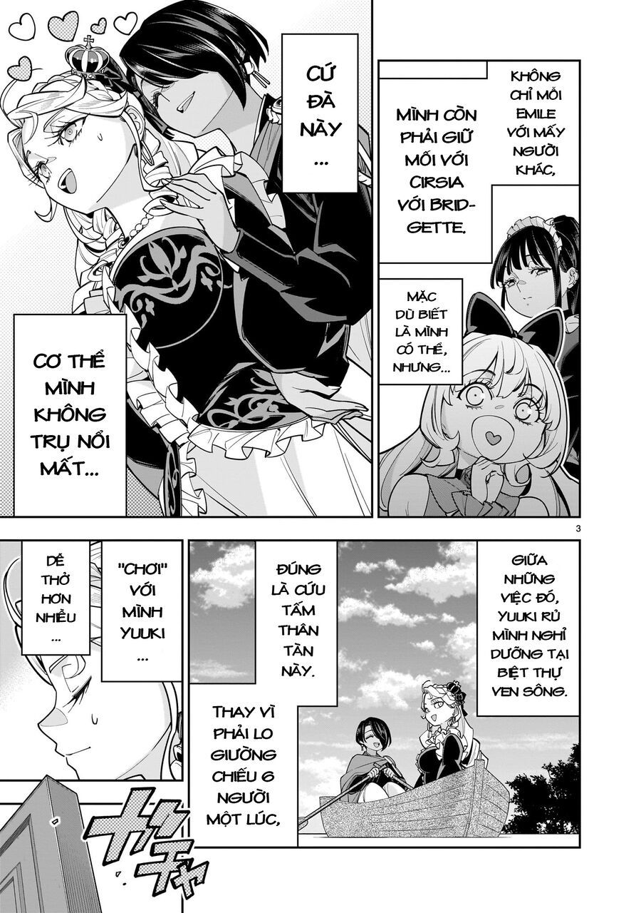 Sau Khi Trở Về Từ Cõi Chết, Công Chúa Quyết Định Lập Harem Yuri Để Sinh Tồn Chapter 10 - Trang 2