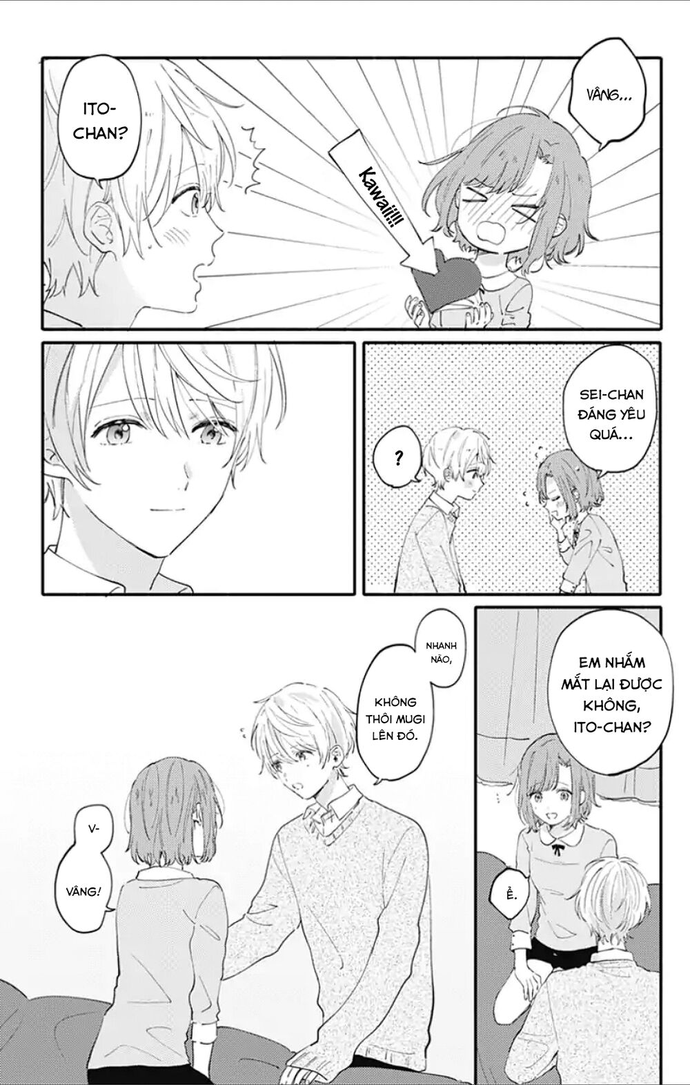 Sei-Chan, Your Love Is Too Much! Chapter 2 - Trang 2