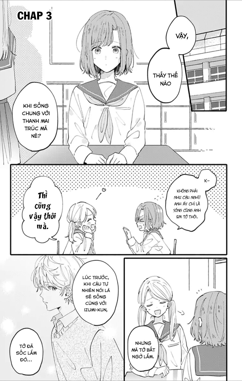 Sei-Chan, Your Love Is Too Much! Chapter 3 - Trang 2