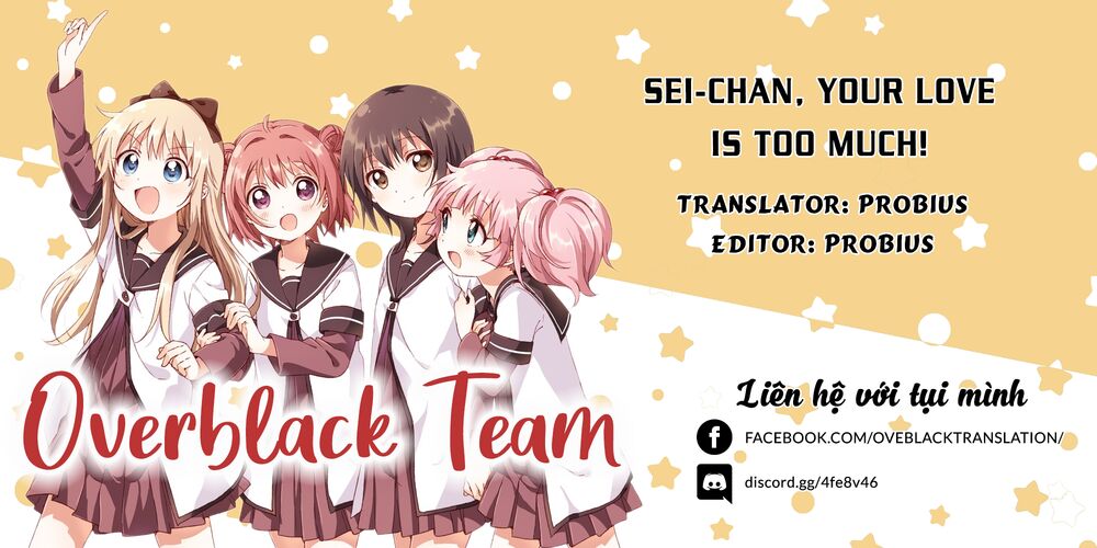 Sei-Chan, Your Love Is Too Much! Chapter 5 - Trang 2