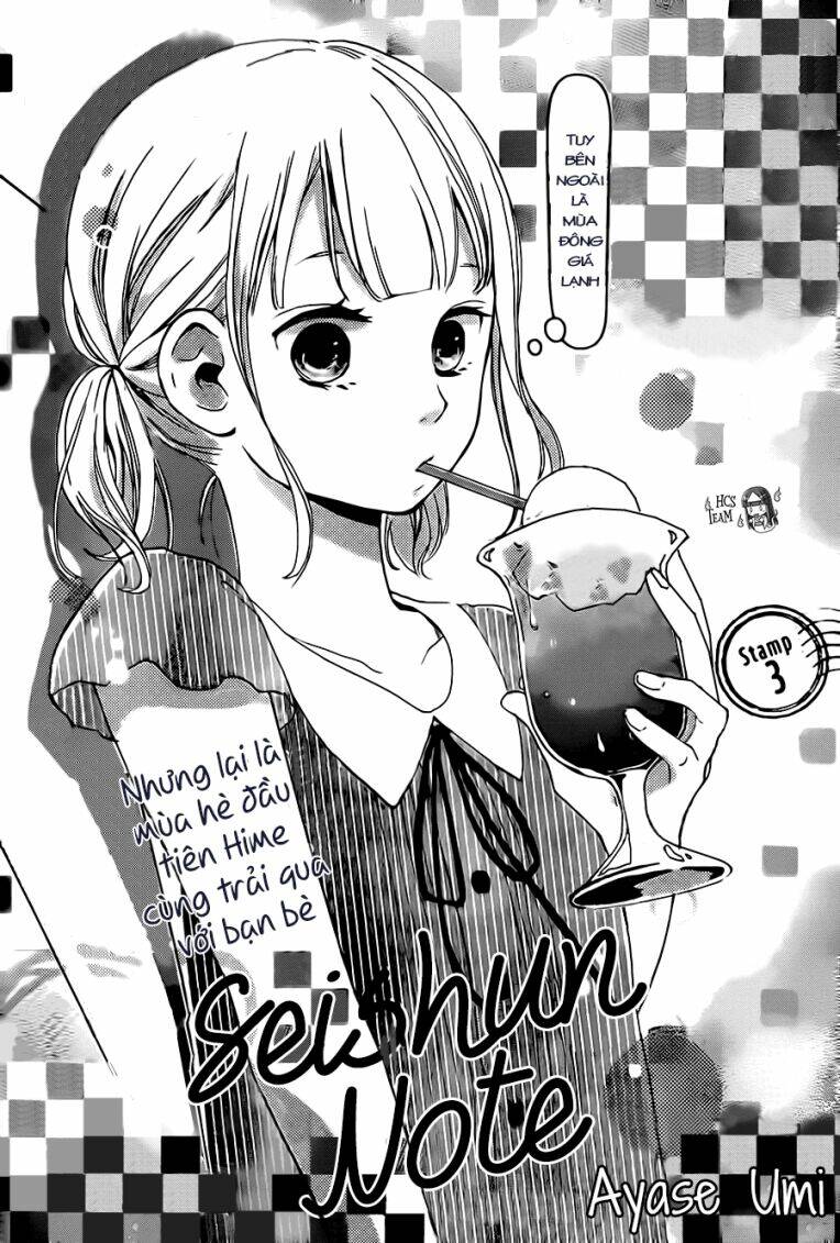 Seishun Note Chapter 3 - Trang 2