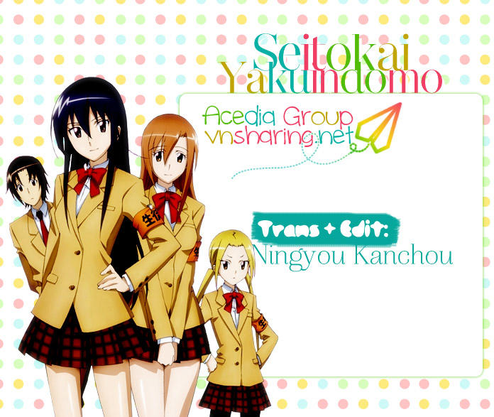 Seitokai Yakuindomo Chapter 29 - Trang 2