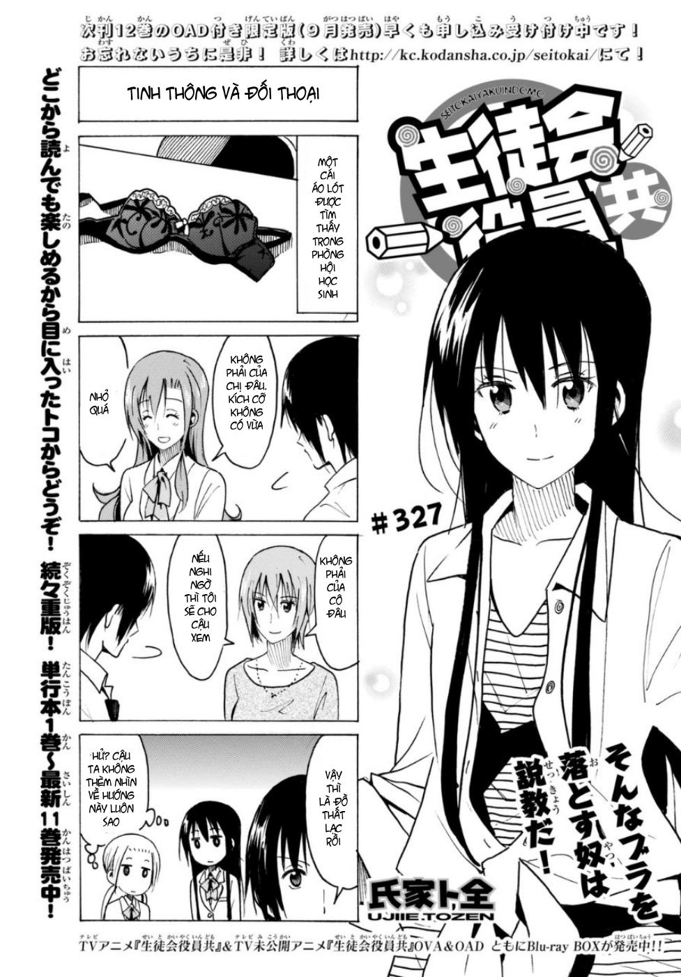 Seitokai Yakuindomo Chapter 327 - Trang 2