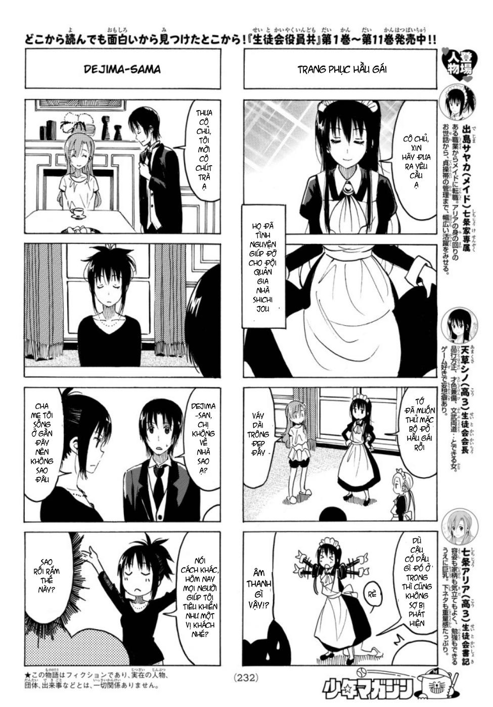 Seitokai Yakuindomo Chapter 342 - Trang 2