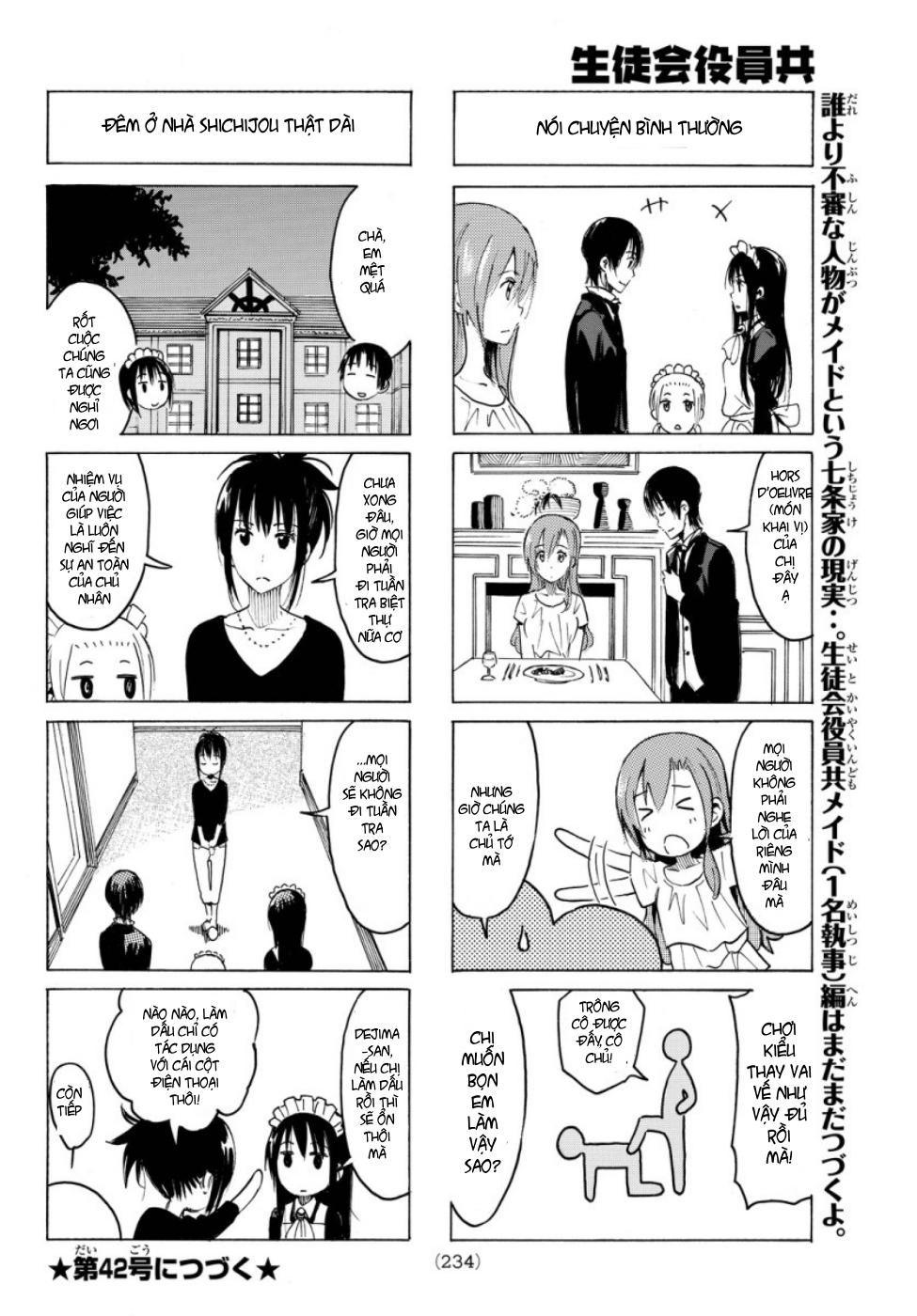 Seitokai Yakuindomo Chapter 342 - Trang 2
