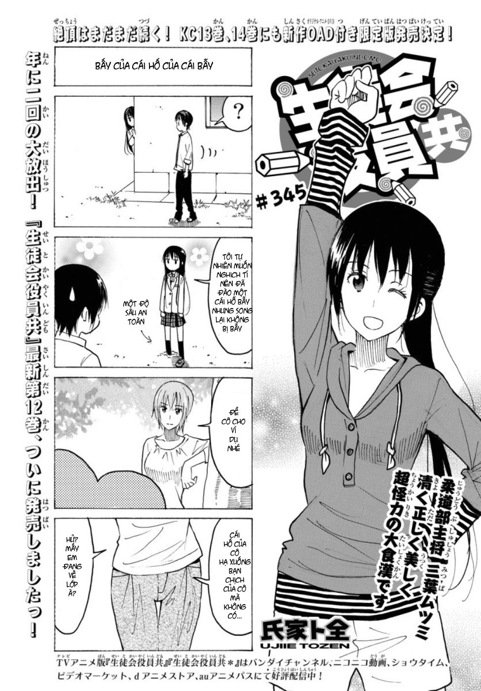 Seitokai Yakuindomo Chapter 345 - Trang 2