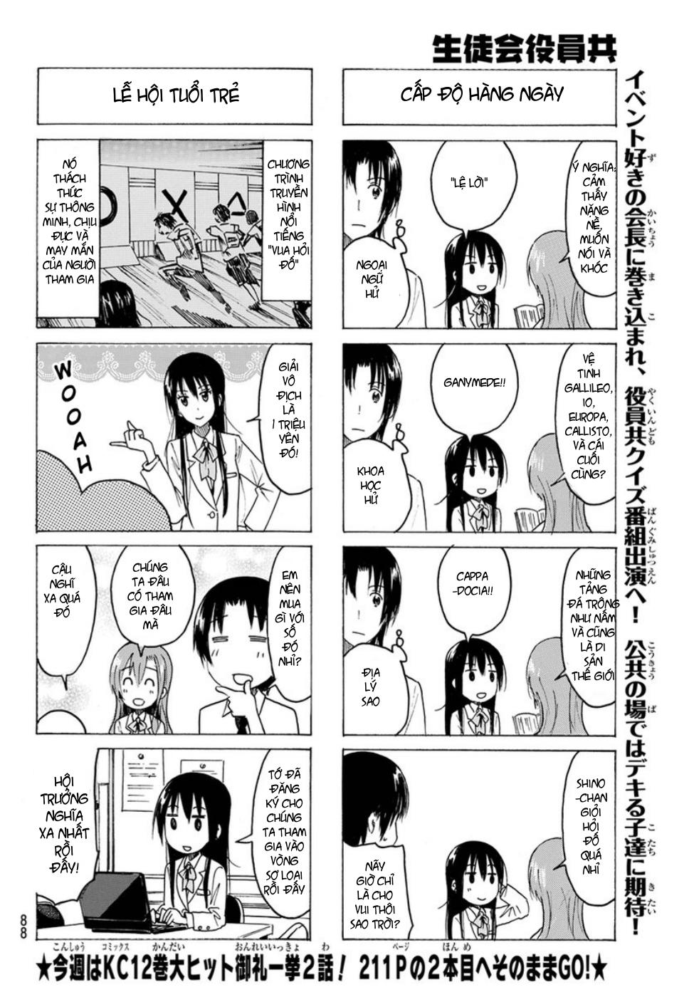Seitokai Yakuindomo Chapter 347 - Trang 2