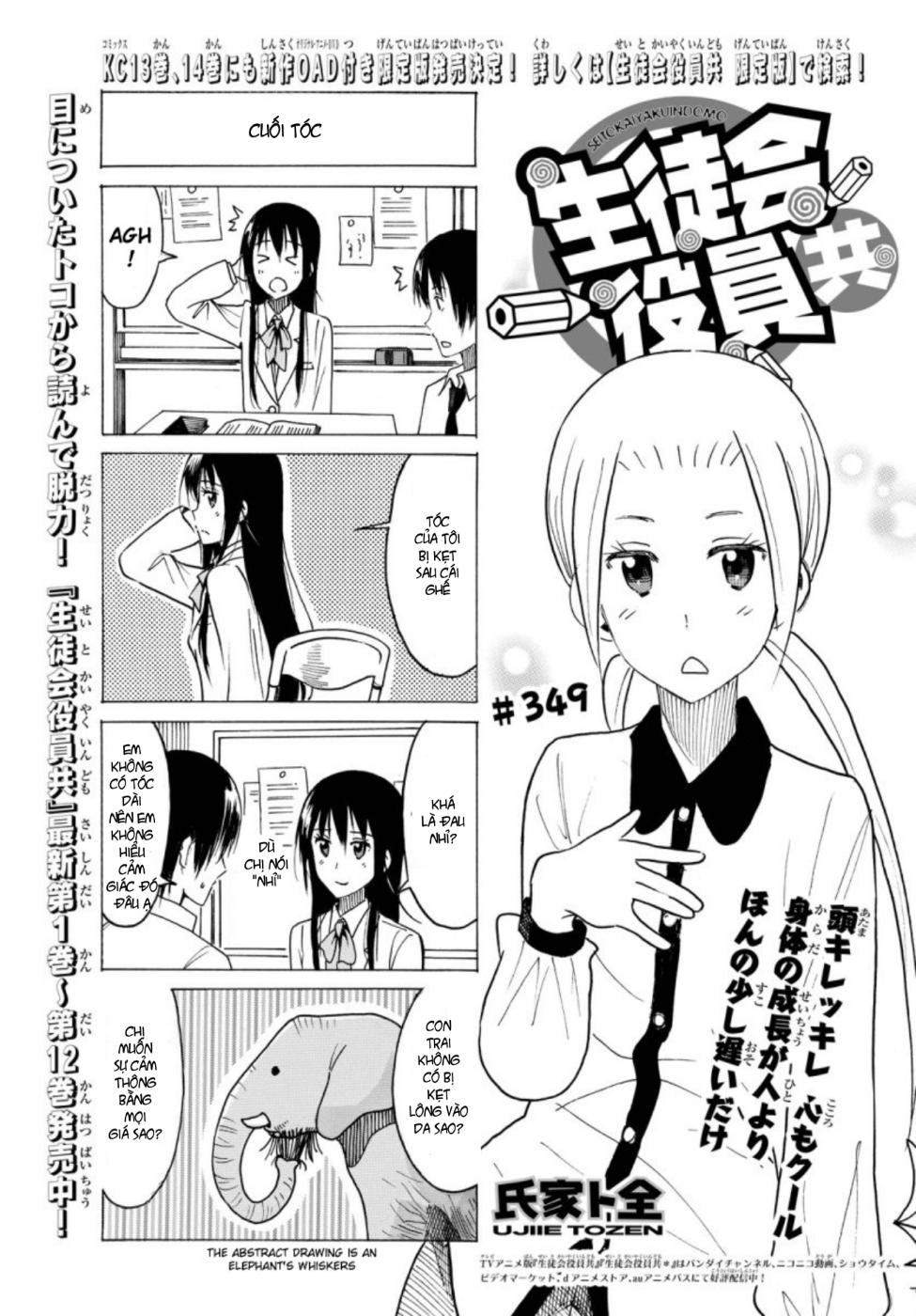 Seitokai Yakuindomo Chapter 349 - Trang 2