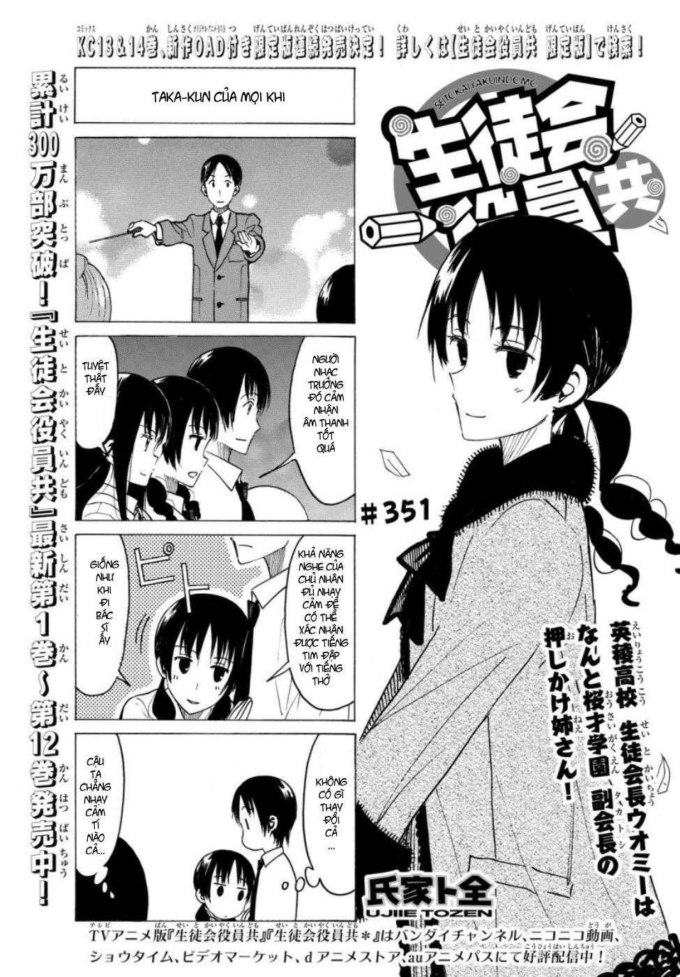 Seitokai Yakuindomo Chapter 351 - Trang 2