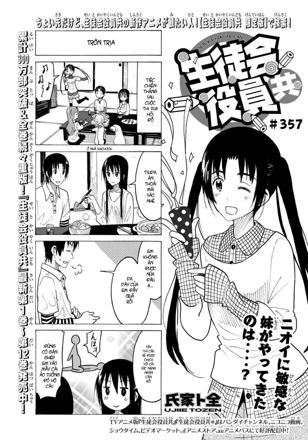Seitokai Yakuindomo Chapter 357 - Trang 2