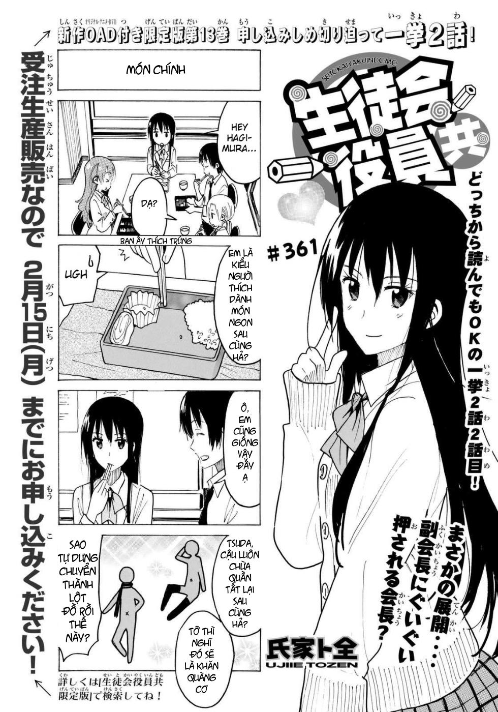 Seitokai Yakuindomo Chapter 361 - Trang 2