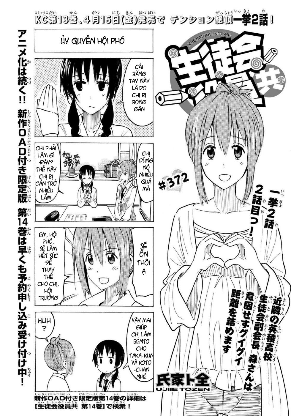 Seitokai Yakuindomo Chapter 372 - Trang 2