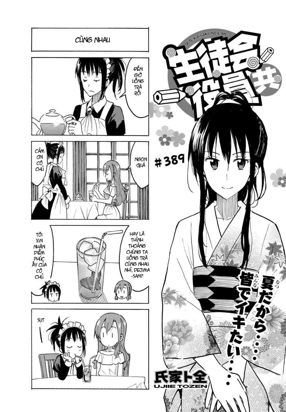 Seitokai Yakuindomo Chapter 389 - Trang 2