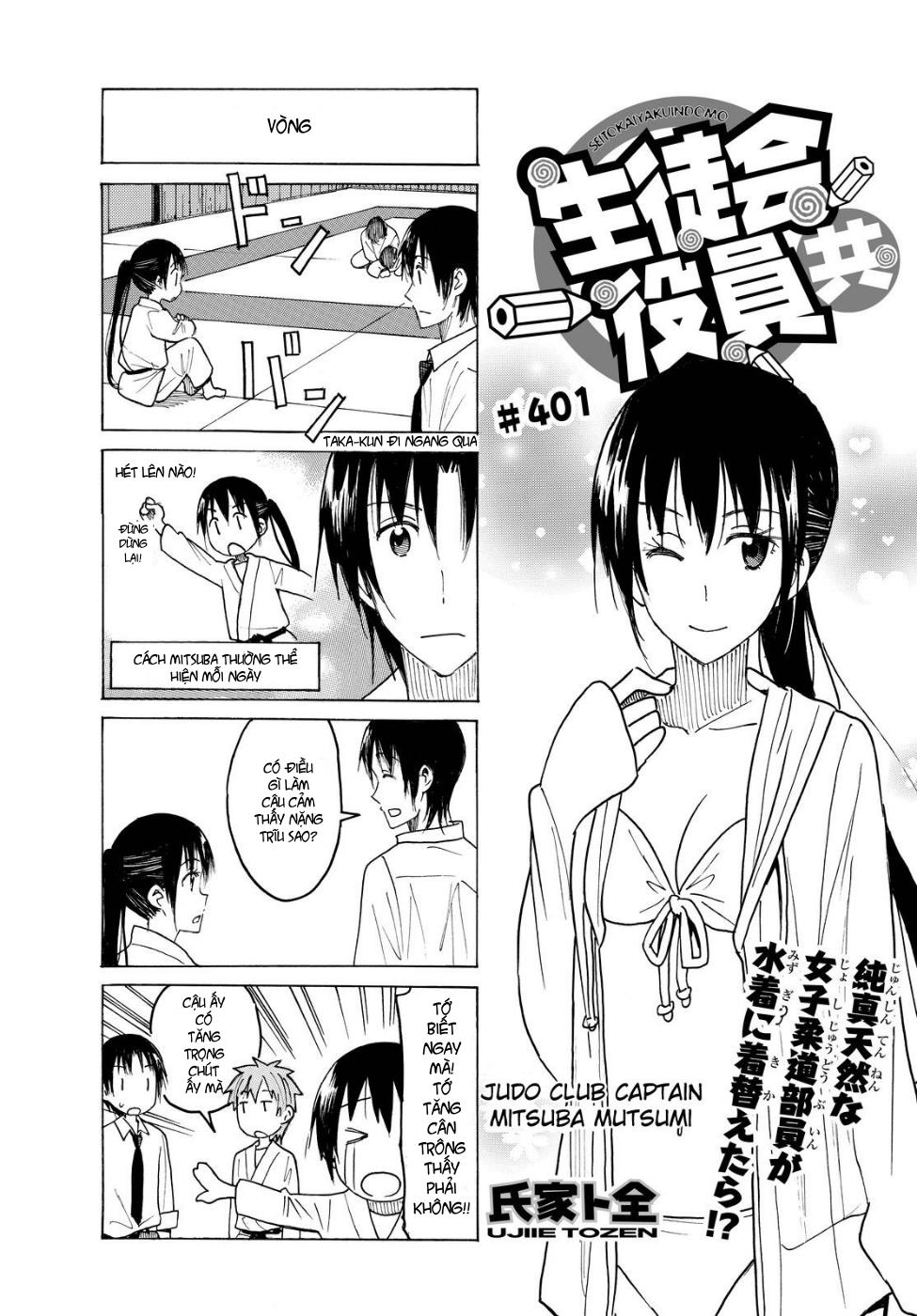Seitokai Yakuindomo Chapter 401 - Trang 2