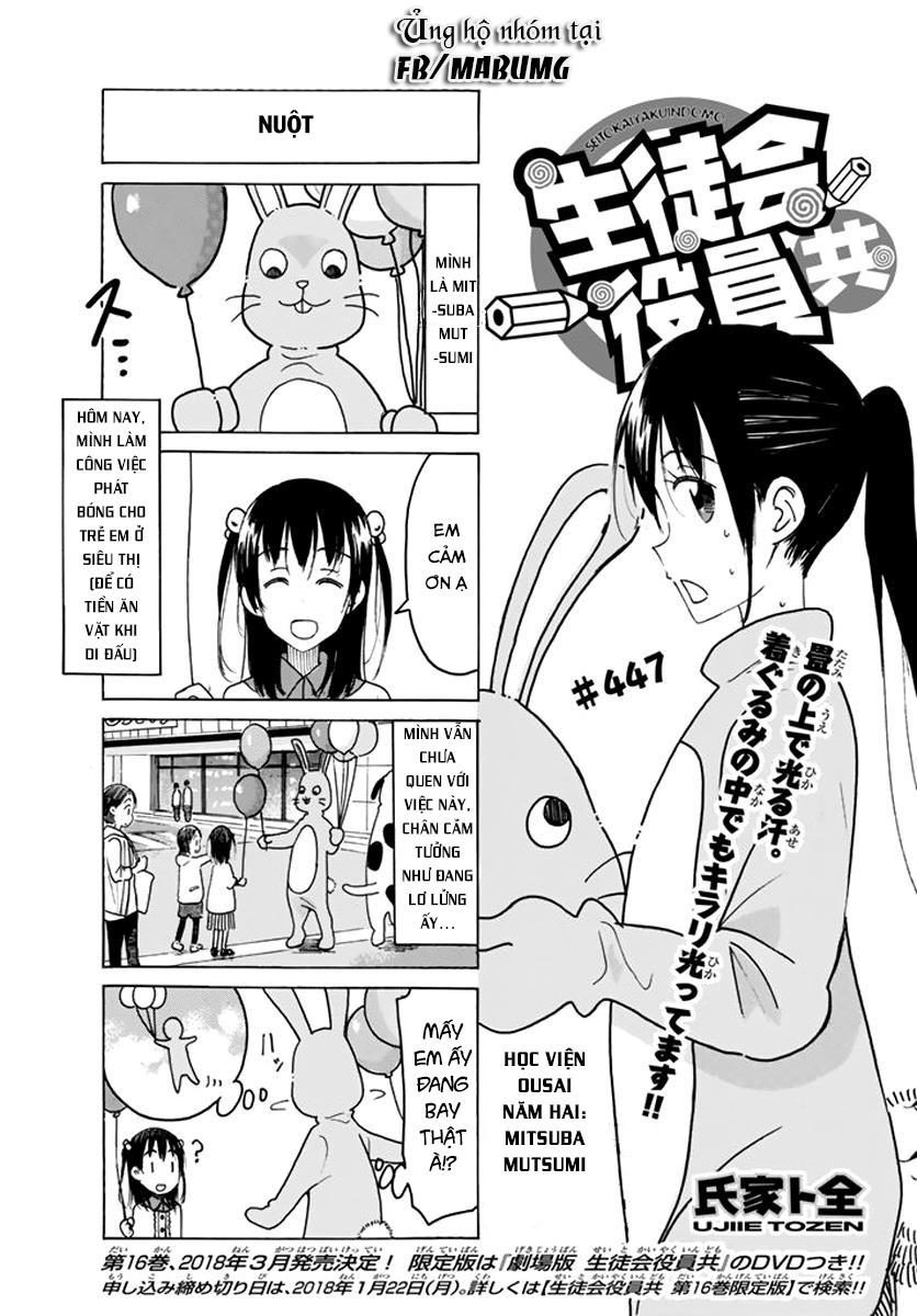 Seitokai Yakuindomo Chapter 447 - Trang 2