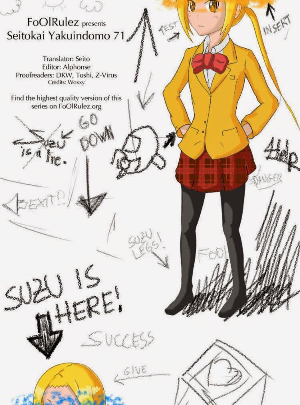 Seitokai Yakuindomo Chapter 71 - Trang 2