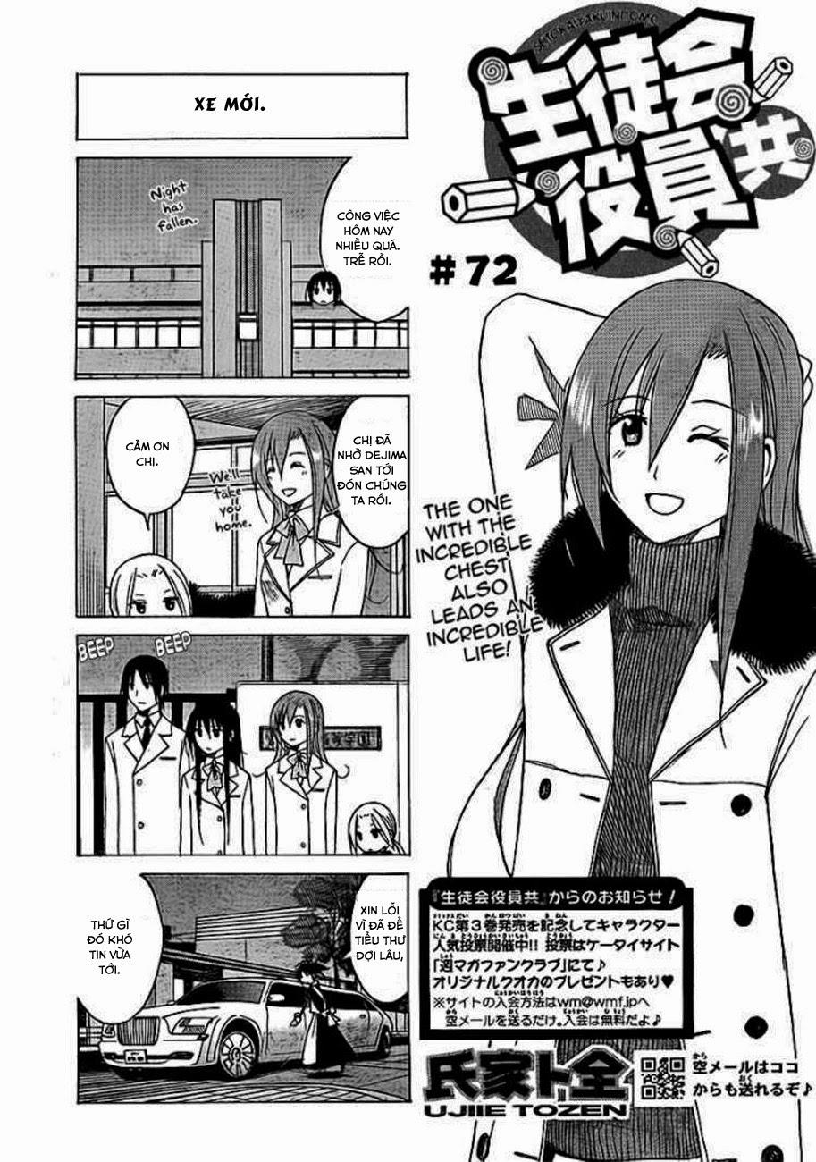 Seitokai Yakuindomo Chapter 72 - Trang 2