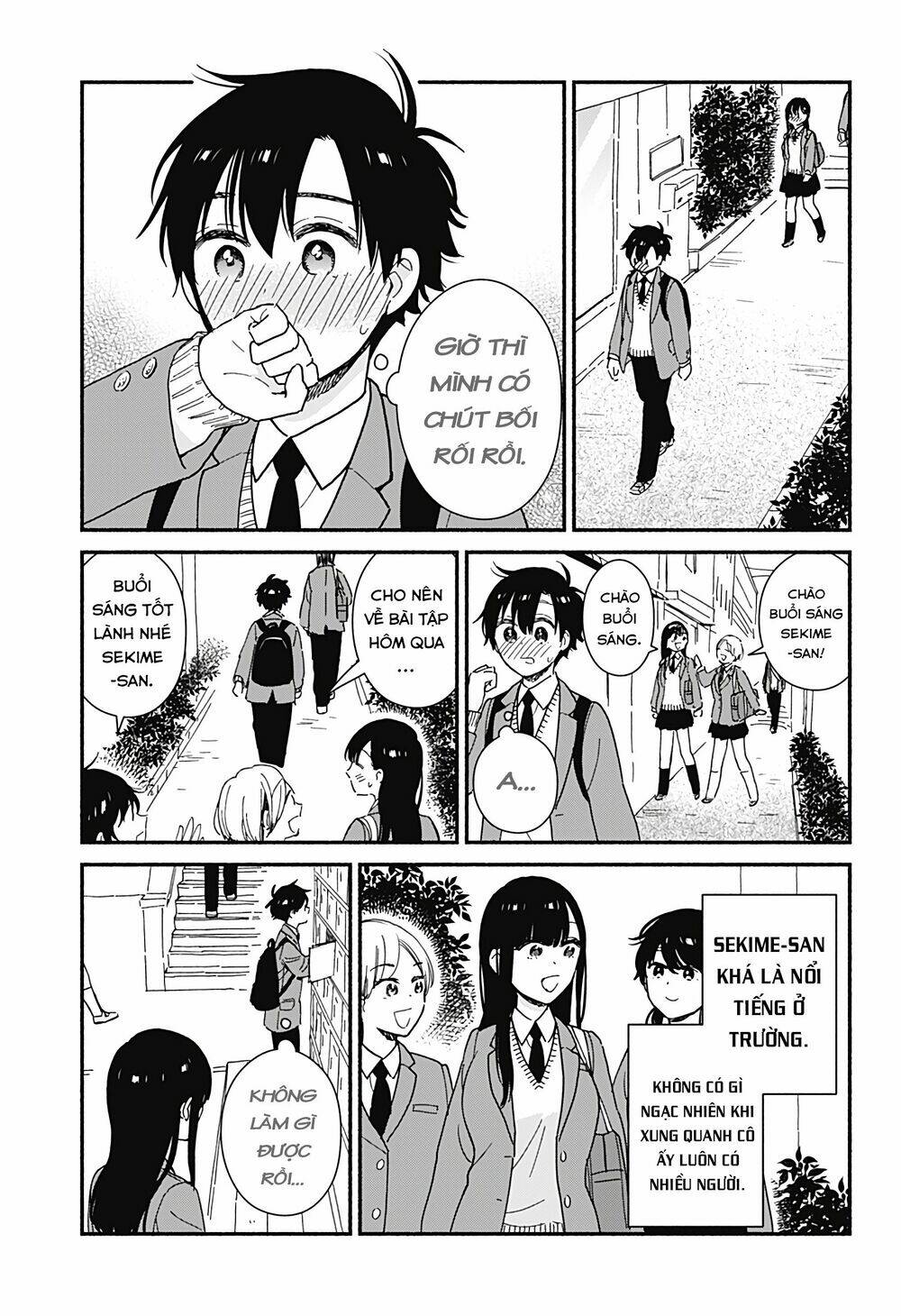 Sekimen Shinaide Sekime-San Chapter 4 - Trang 2