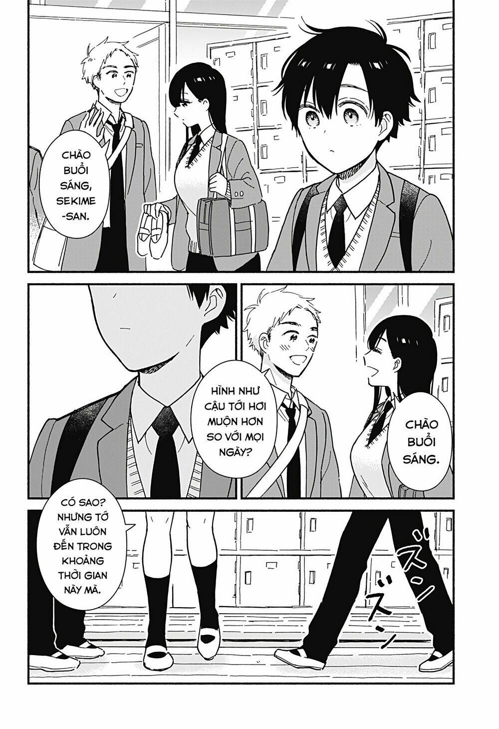 Sekimen Shinaide Sekime-San Chapter 4 - Trang 2