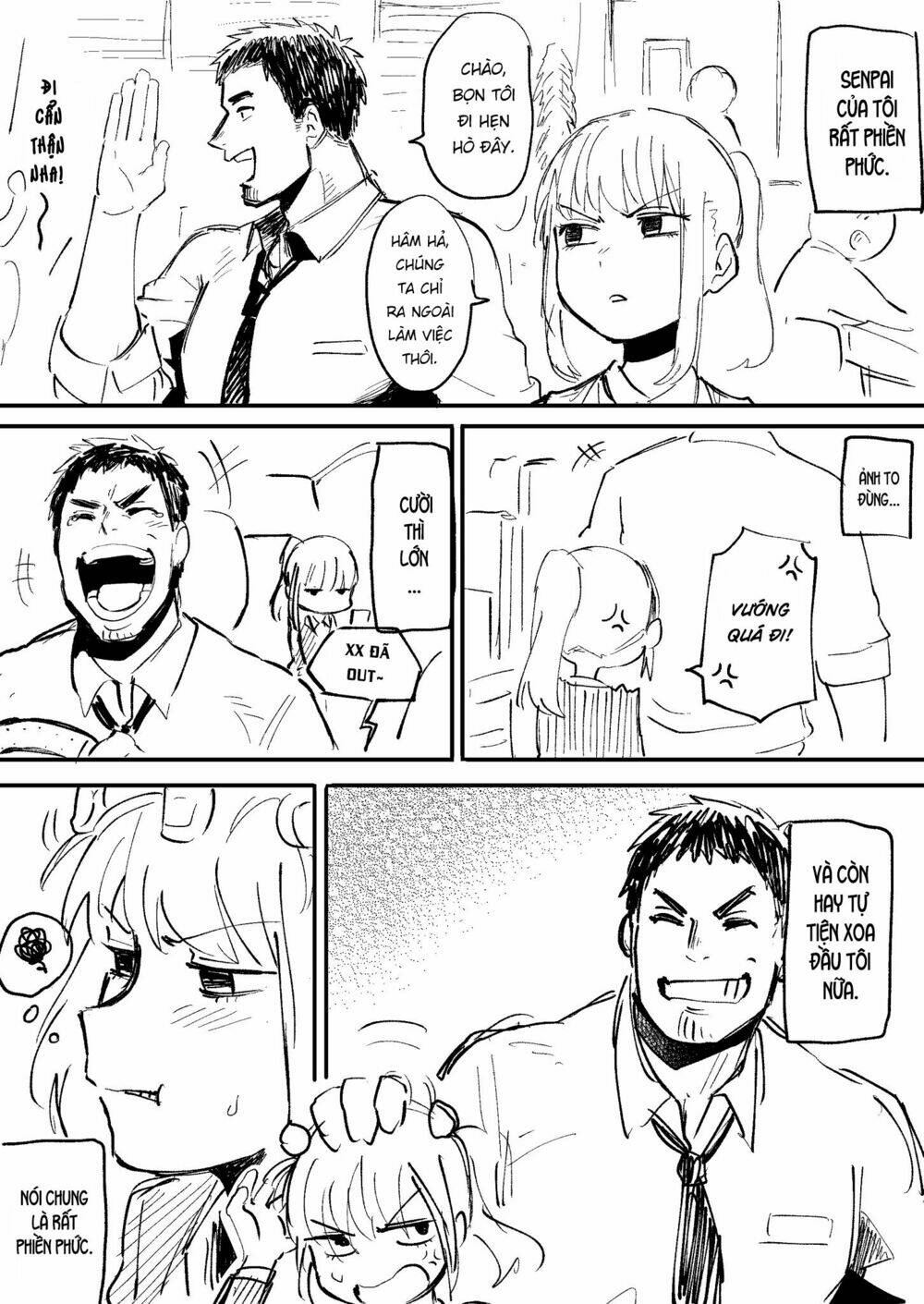 Senpai Ga Urusai Kouhai No Hanashi Chapter 1 - Trang 2