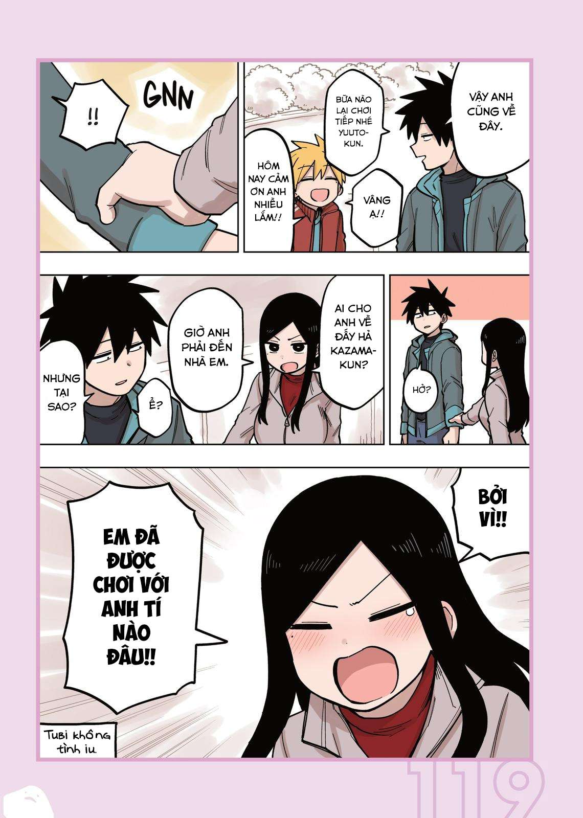 Senpai Ga Urusai Kouhai No Hanashi Chapter 101.5 - Trang 2