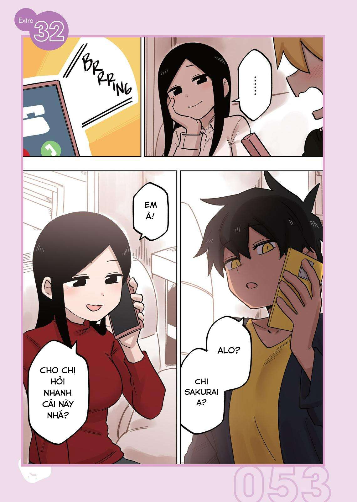 Senpai Ga Urusai Kouhai No Hanashi Chapter 133.5 - Trang 2