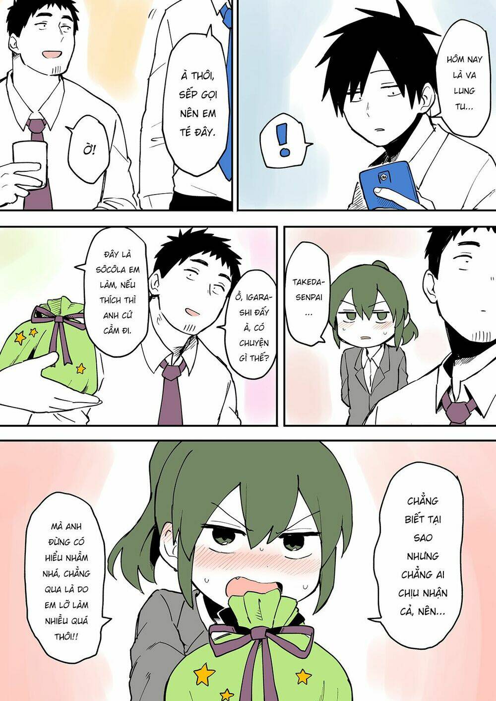 Senpai Ga Urusai Kouhai No Hanashi Chapter 21 - Trang 2