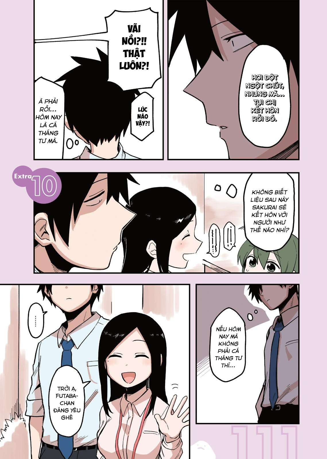 Senpai Ga Urusai Kouhai No Hanashi Chapter 40.5 - Trang 2