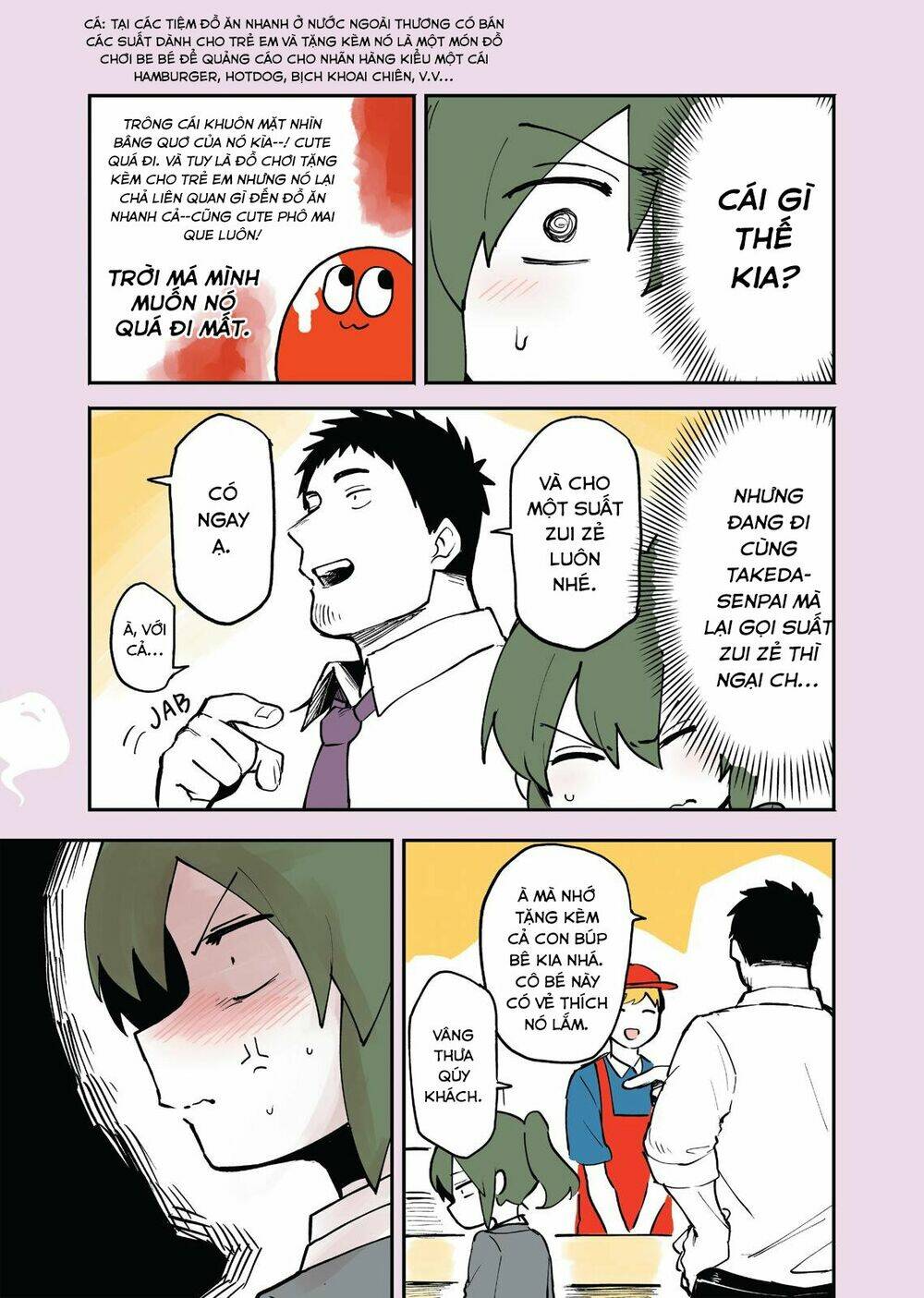 Senpai Ga Urusai Kouhai No Hanashi Chapter 5.5 - Trang 2