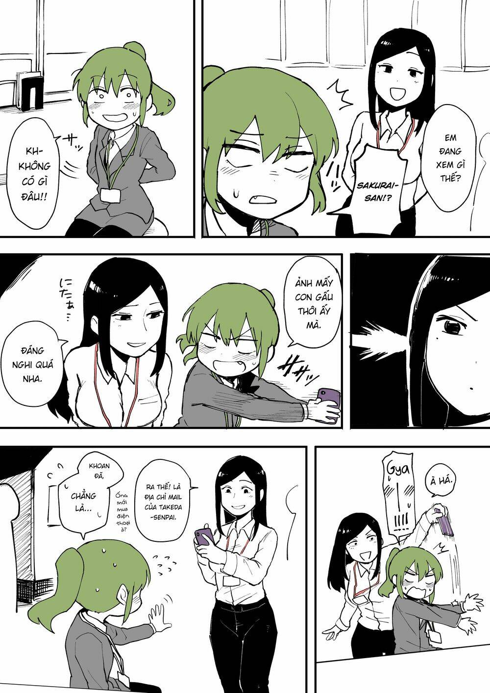 Senpai Ga Urusai Kouhai No Hanashi Chapter 9 - Trang 2