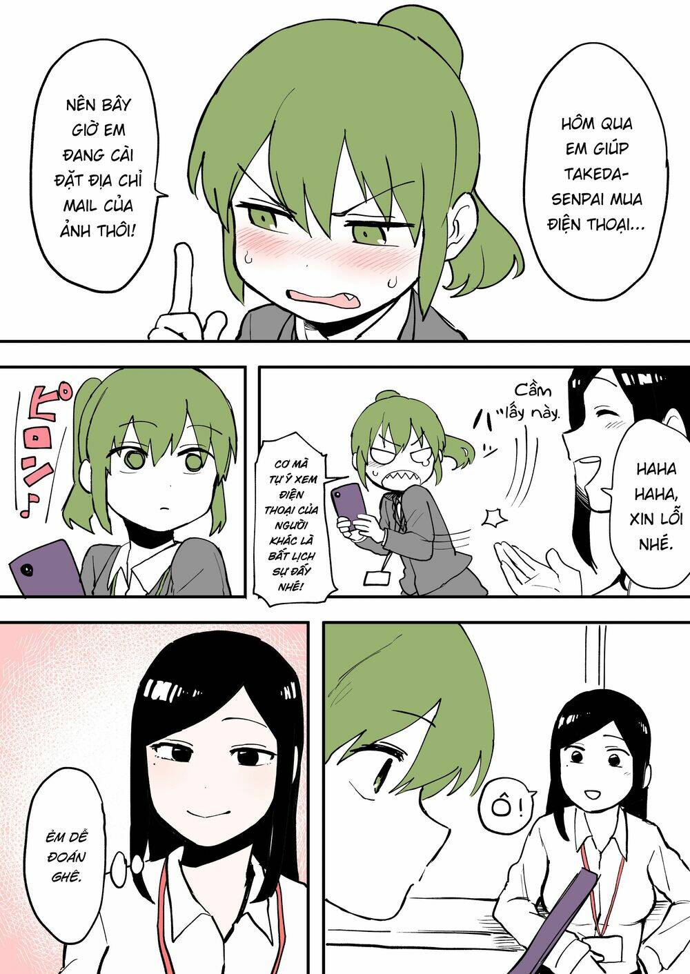 Senpai Ga Urusai Kouhai No Hanashi Chapter 9 - Trang 2