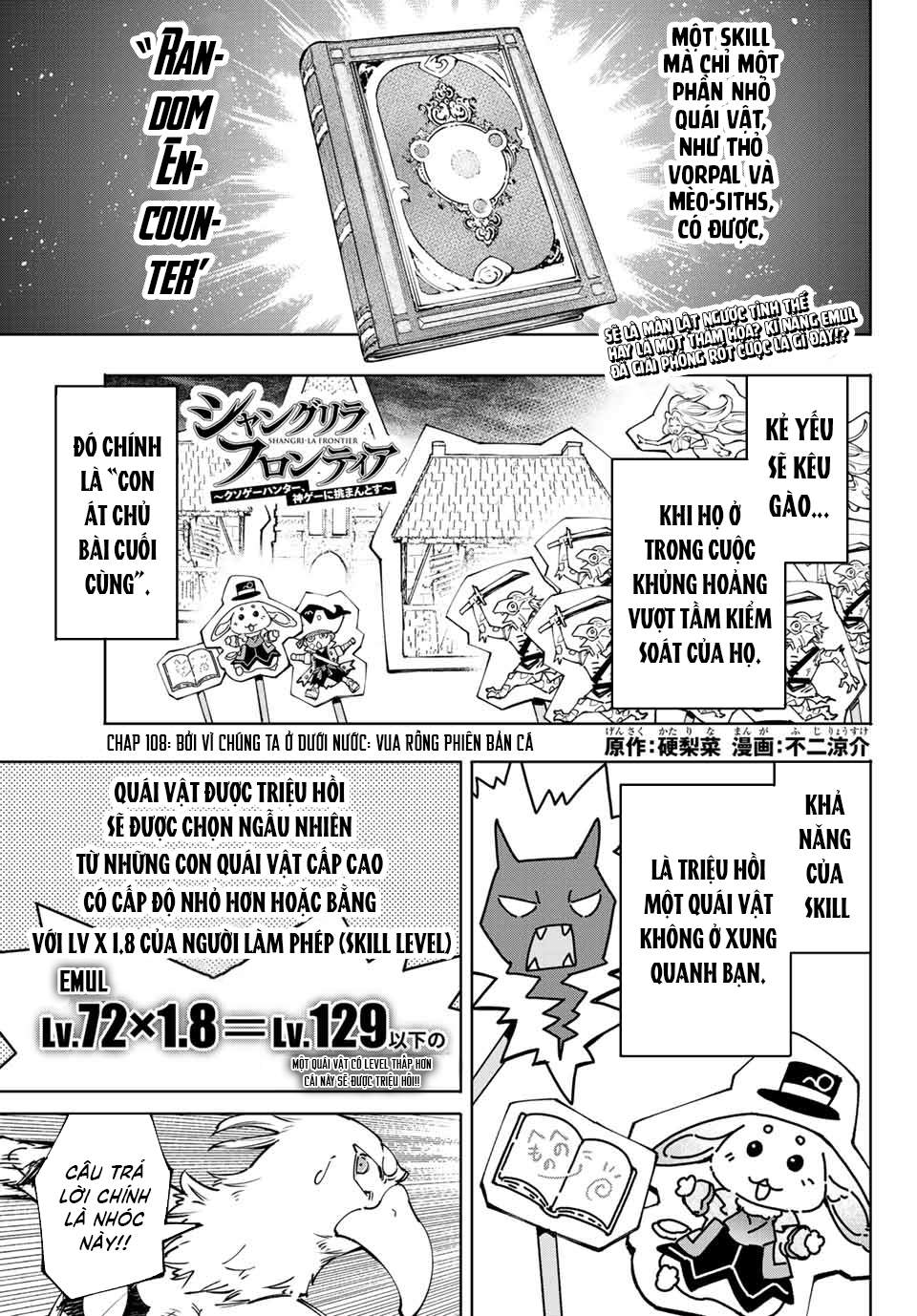 Shangri-La Frontier ~Kusoge Hunter, Kamige Ni Idoman To Su~ Chapter 108 - Trang 2