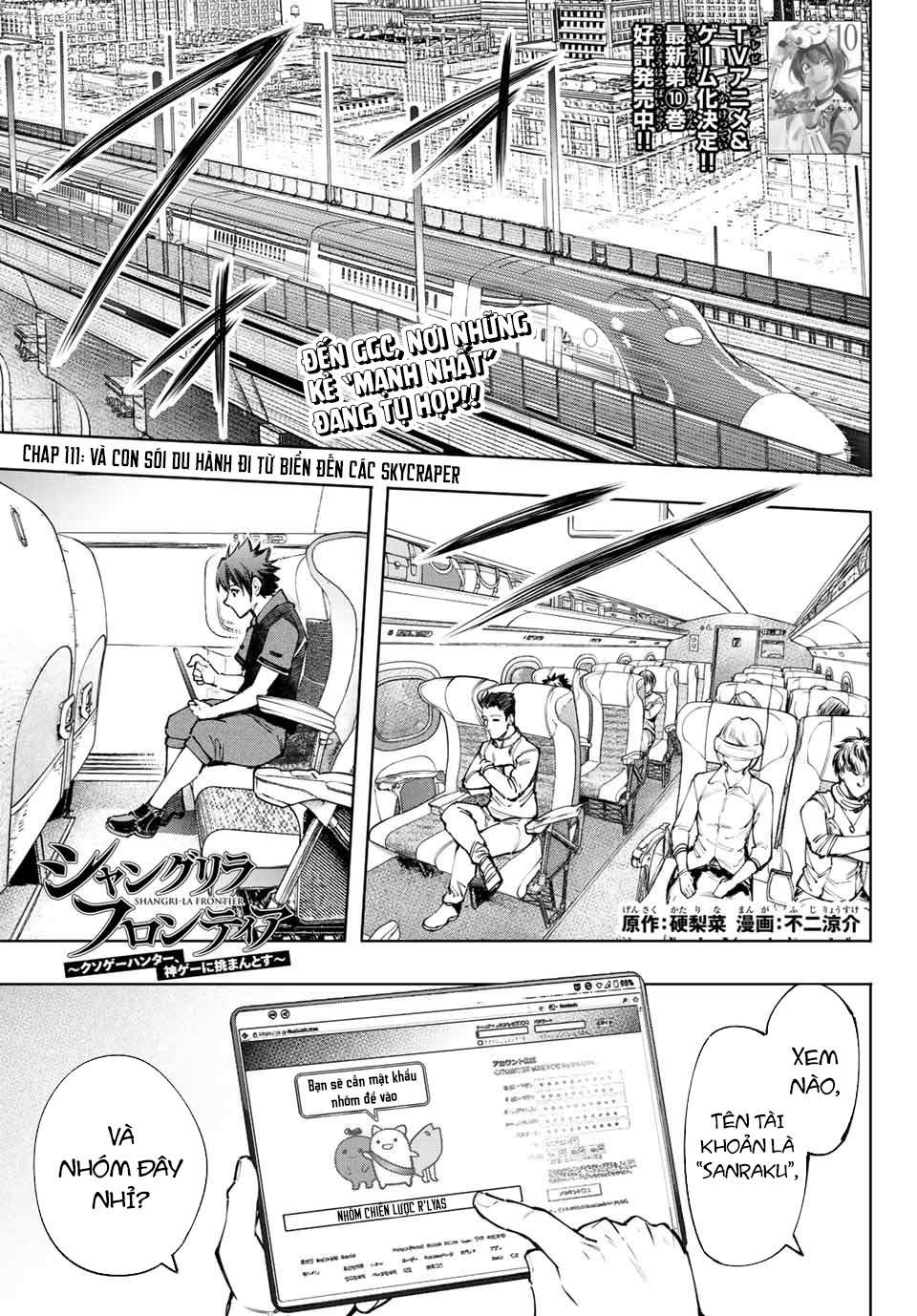 Shangri-La Frontier ~Kusoge Hunter, Kamige Ni Idoman To Su~ Chapter 111 - Trang 2