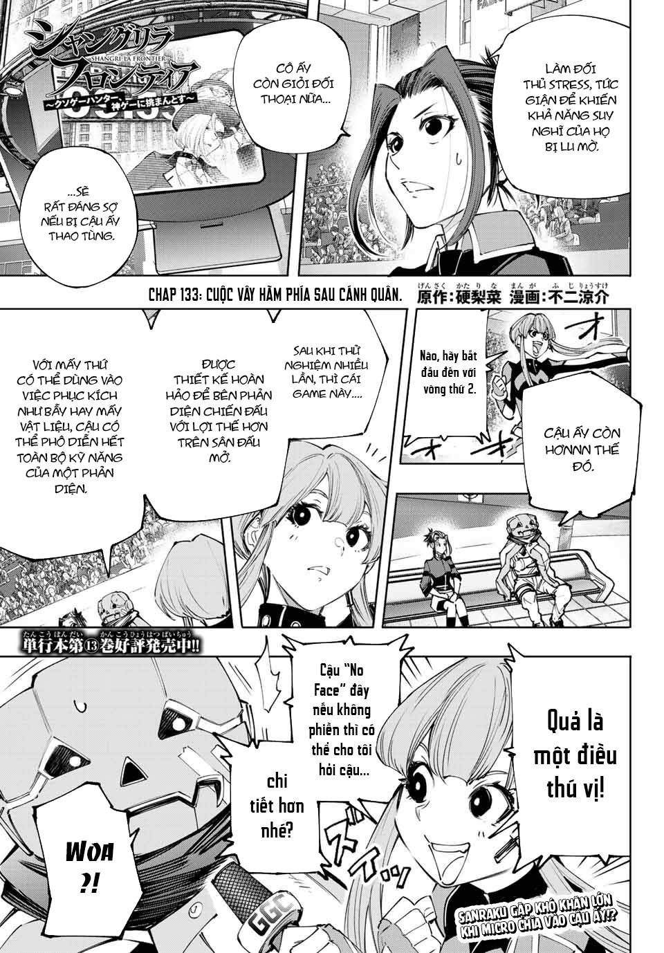 Shangri-La Frontier ~Kusoge Hunter, Kamige Ni Idoman To Su~ Chapter 133 - Trang 2