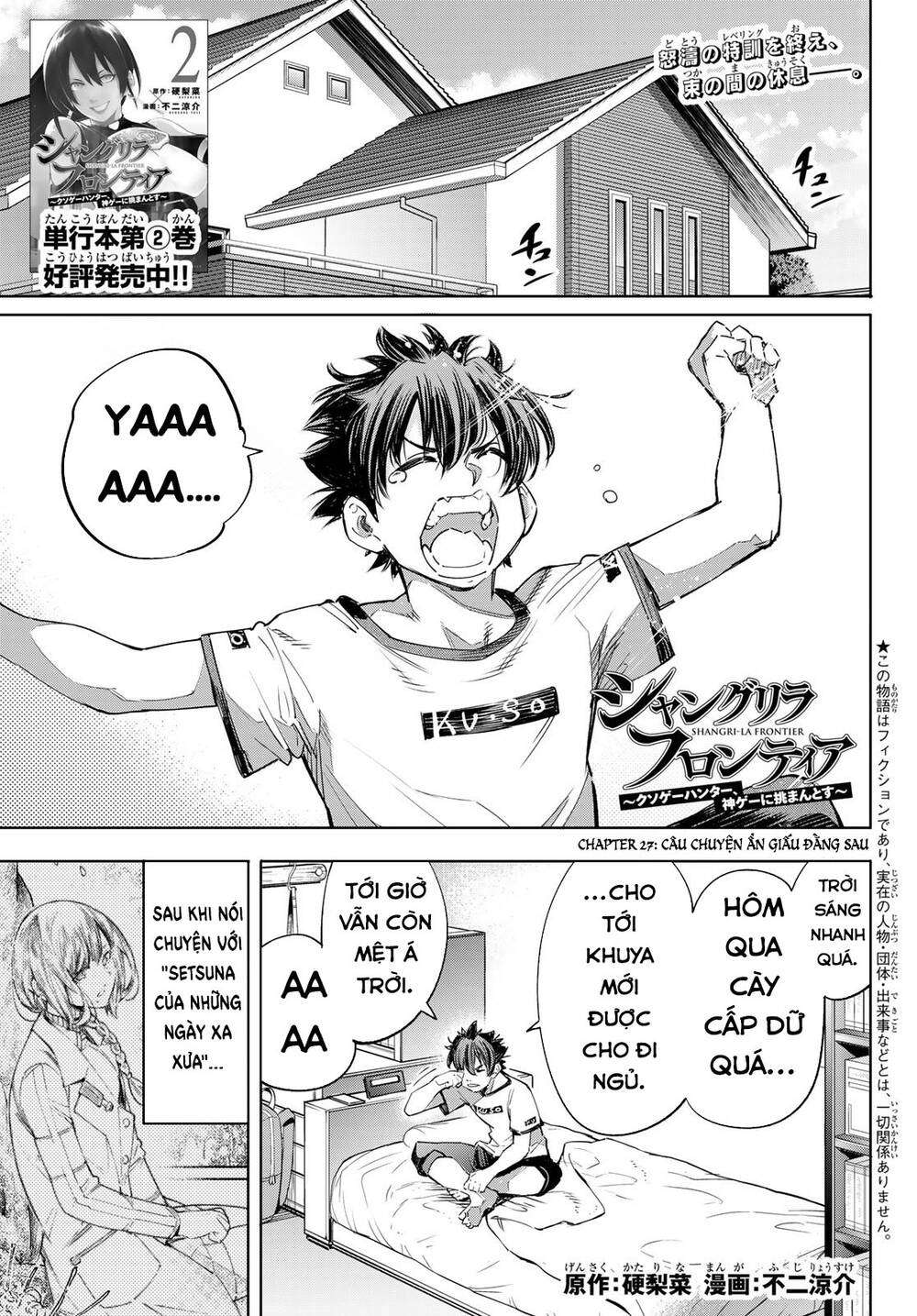 Shangri-La Frontier ~Kusoge Hunter, Kamige Ni Idoman To Su~ Chapter 27 - Trang 2
